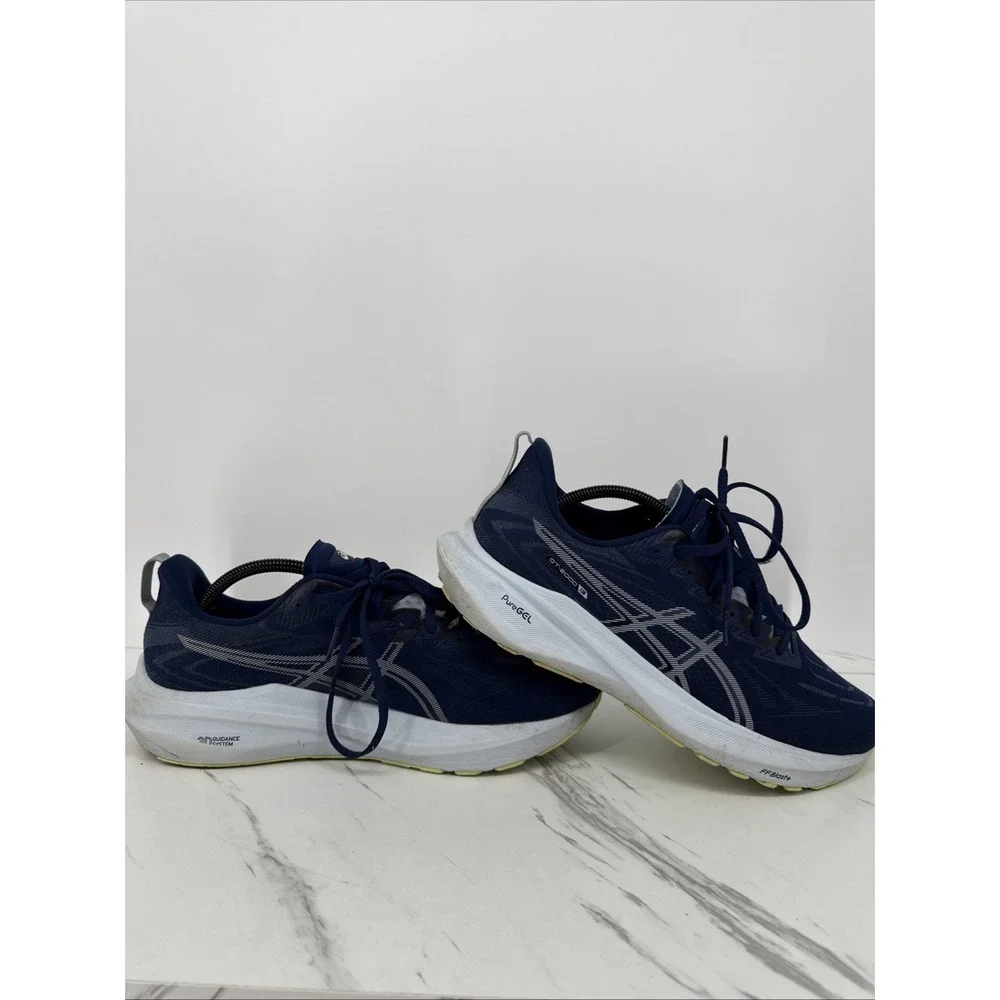 Asics GT 2000 13 Athletic Running Shoes Sneakers Men's Size 10.5 Navy Blue